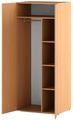 Шкаф для одежды комбинированный С-016Р
